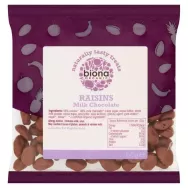 Boabe stafide invelite ciocolata lapte eco 60g - BIONA