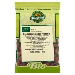 Boabe stafide invelite ciocolata lapte eco 80g - BIOPONT