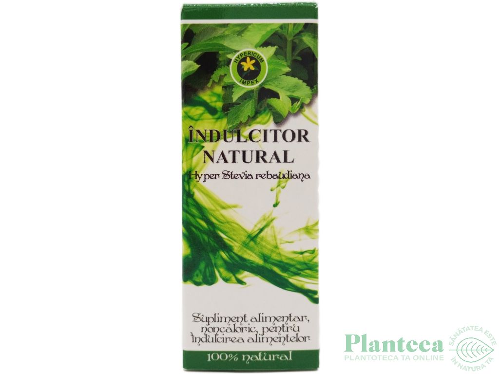 Stevie indulcitor lichid 50ml - HYPERICUM