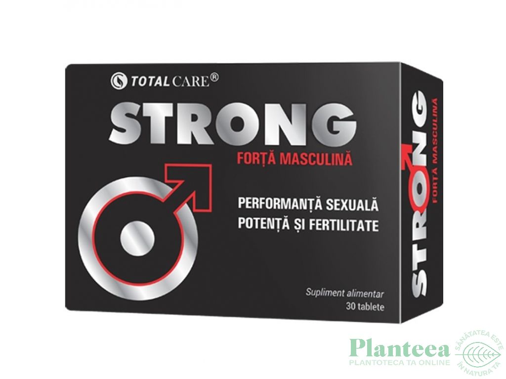 Strong [Forta masculina] 30cp - TOTAL CARE