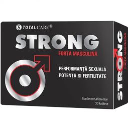 Strong [Forta masculina] 30cp - TOTAL CARE