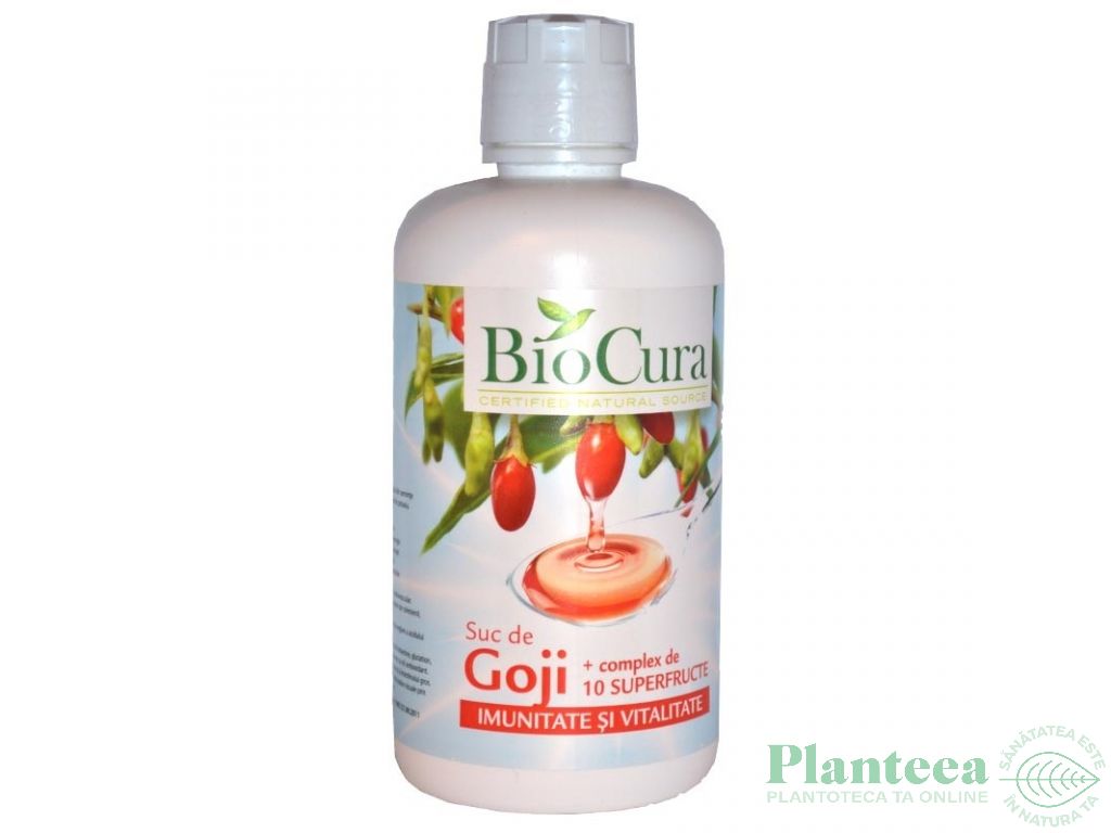 Suc goji complex 10fructe 946ml - ROTTA NATURA