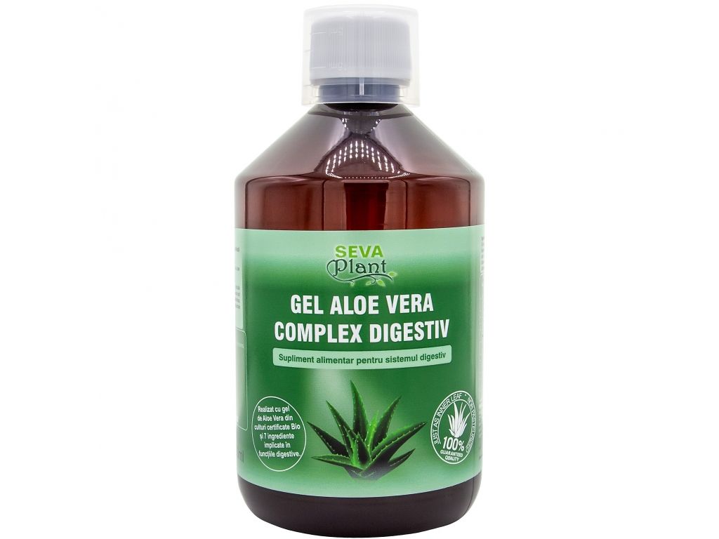 Suc aloe vera gel complex digestiv 500ml - SEVA PLANT