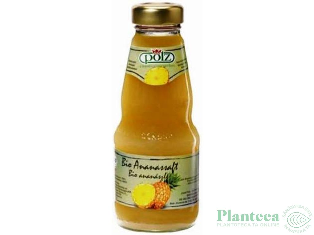 Suc ananas 100% eco 200ml - POLZ