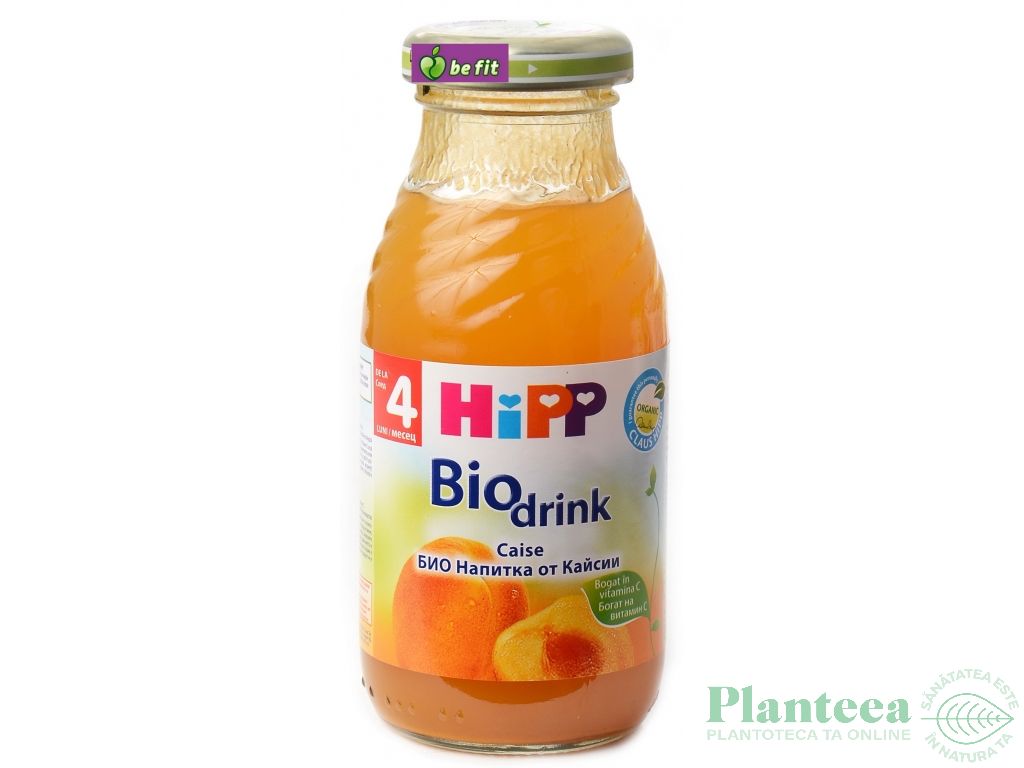 Nectar caise bebe +4luni 200ml - HIPP ORGANIC