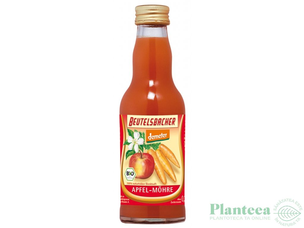 Suc mere morcovi 200ml - BEUTELSBACHER