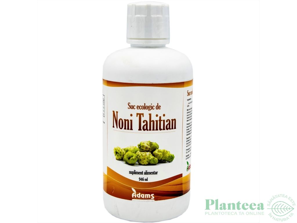 Suc noni tahitian 100% eco 946ml - ADAMS