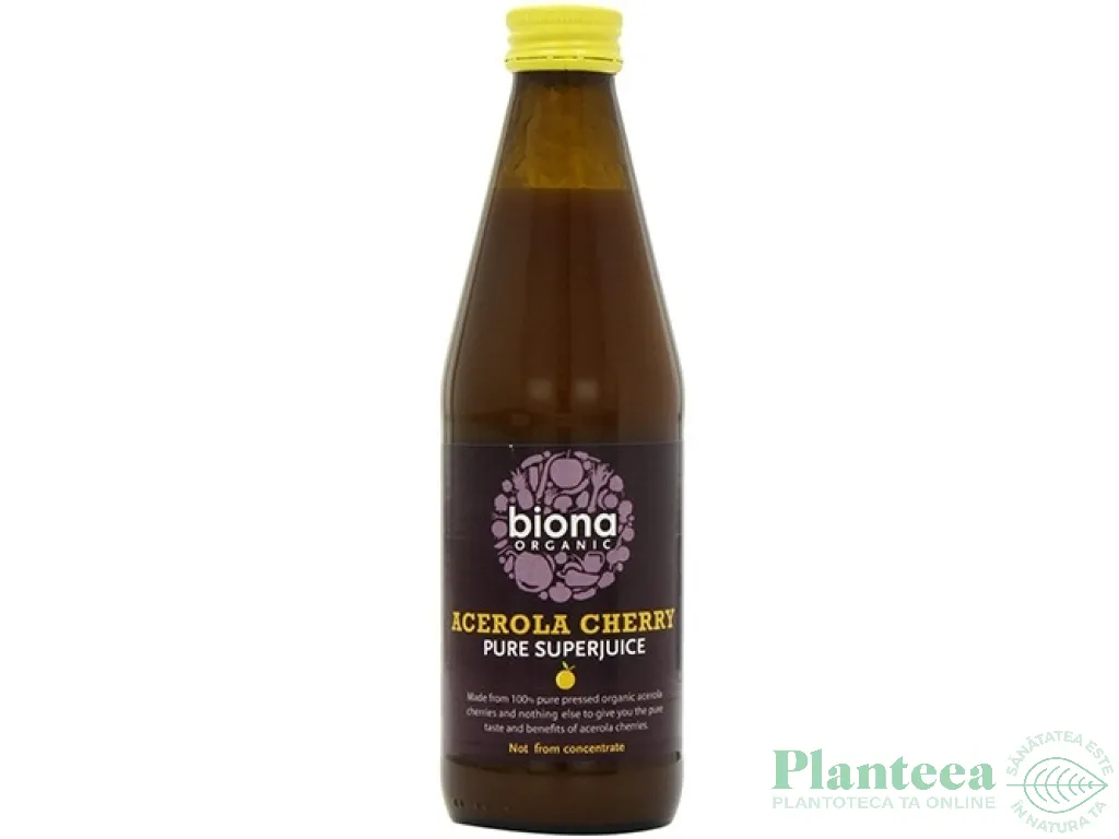 Suc cirese Acerola pur 330ml - BIONA