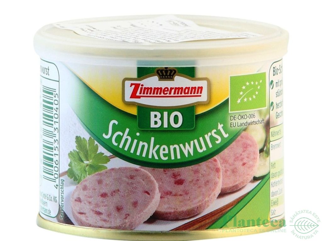 Carnat sunca porc vita feliat eco 200g - ZIMMERMANN