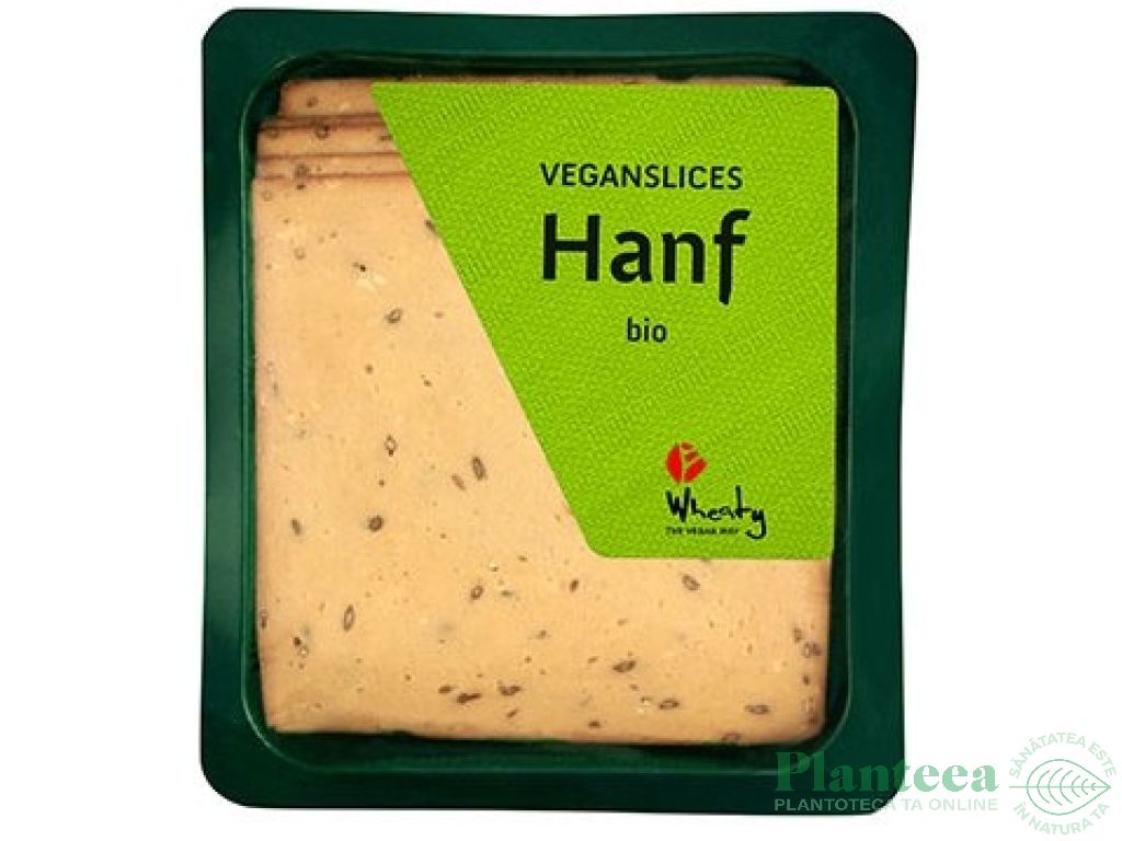 Sunca vegana canepa felii 100g - WHEATY