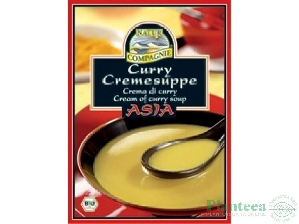 Supa crema curry Asia bio 40g - NATUR COMPAGNIE