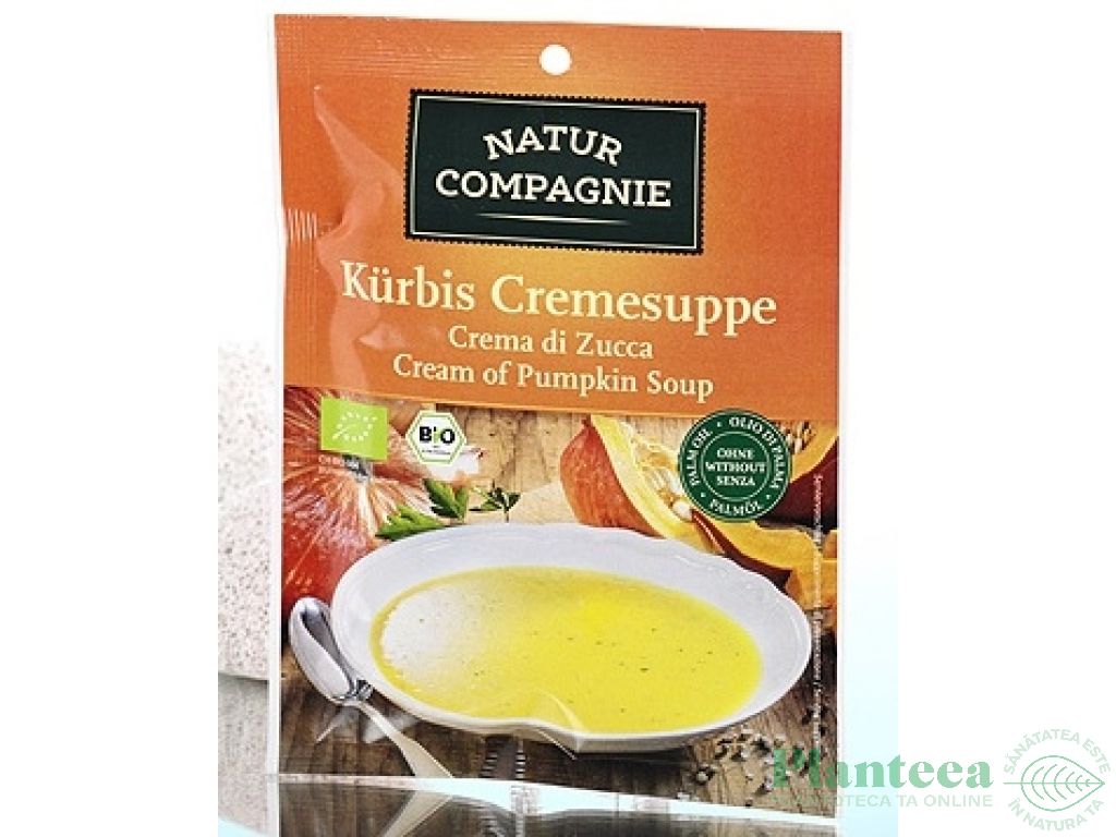 Supa crema dovleac bio 40g - NATUR COMPAGNIE