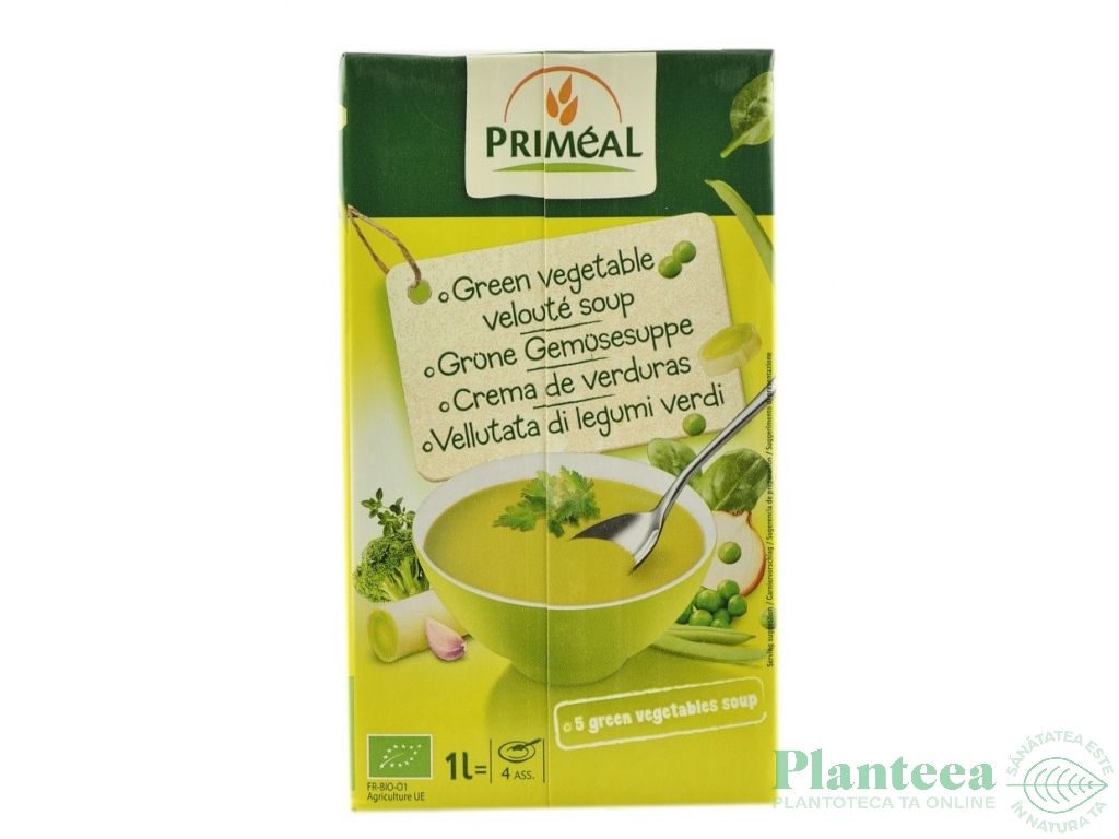 Supa crema legume verzi eco 1L - PRIMEAL