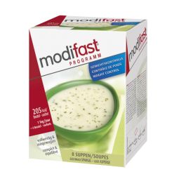 Supa crema proteica sparanghel 8x55g - MODIFAST