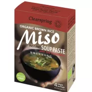 Supa instant miso orez brun eco 4x15g - CLEARSPRING