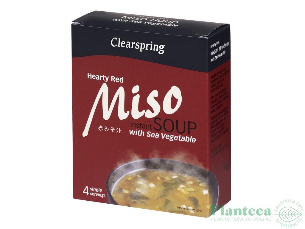 Supa instant miso rosu alge 8g - CLEARSPRING
