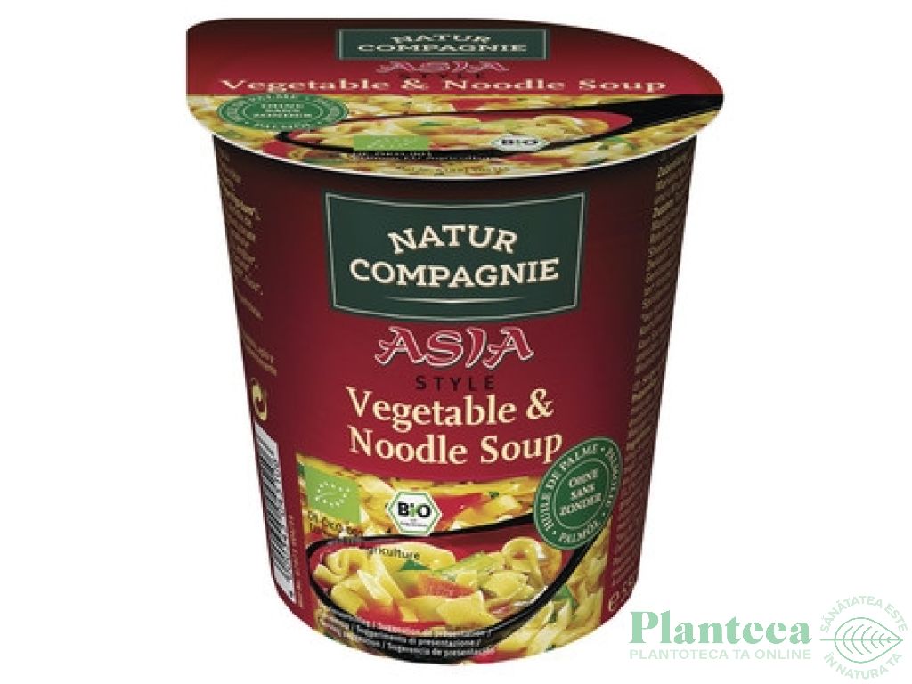 Supa legume taitei Asia bio 55g - NATUR COMPAGNIE