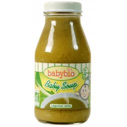 Supa legume verzi bebe +4luni eco 200ml - BABYBIO