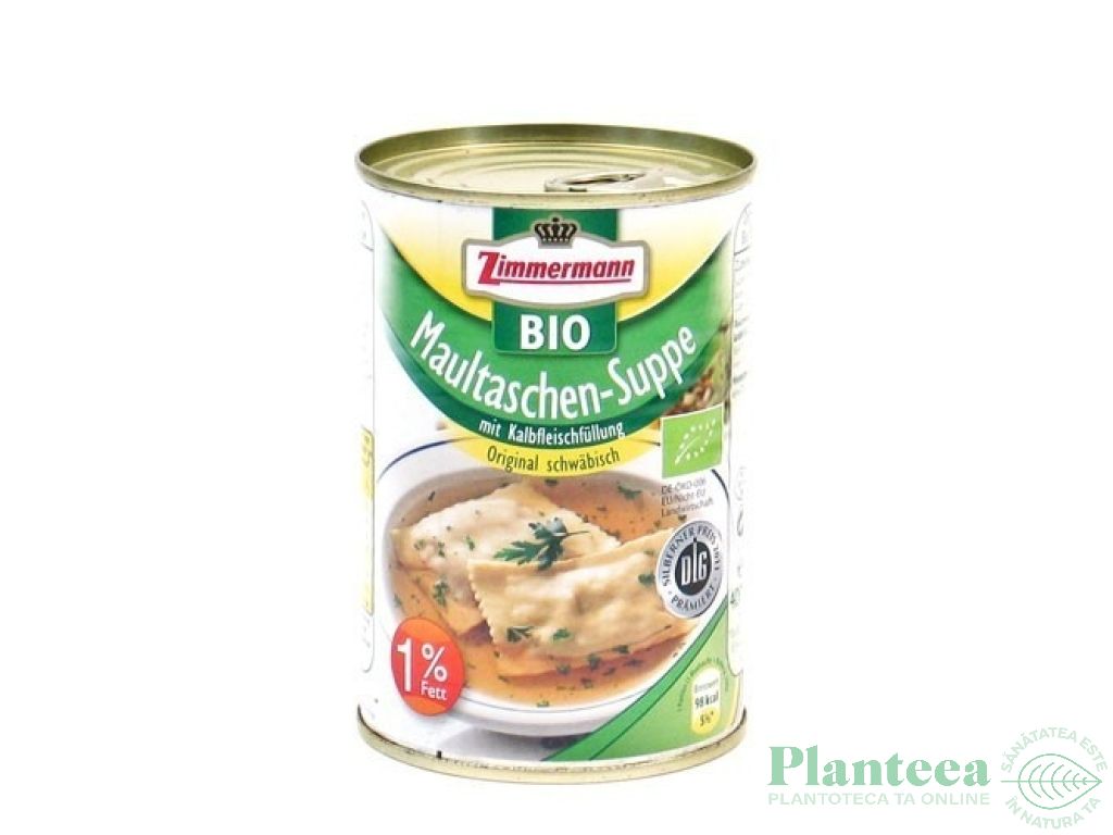 Supa ravioli carne eco 400ml - ZIMMERMANN