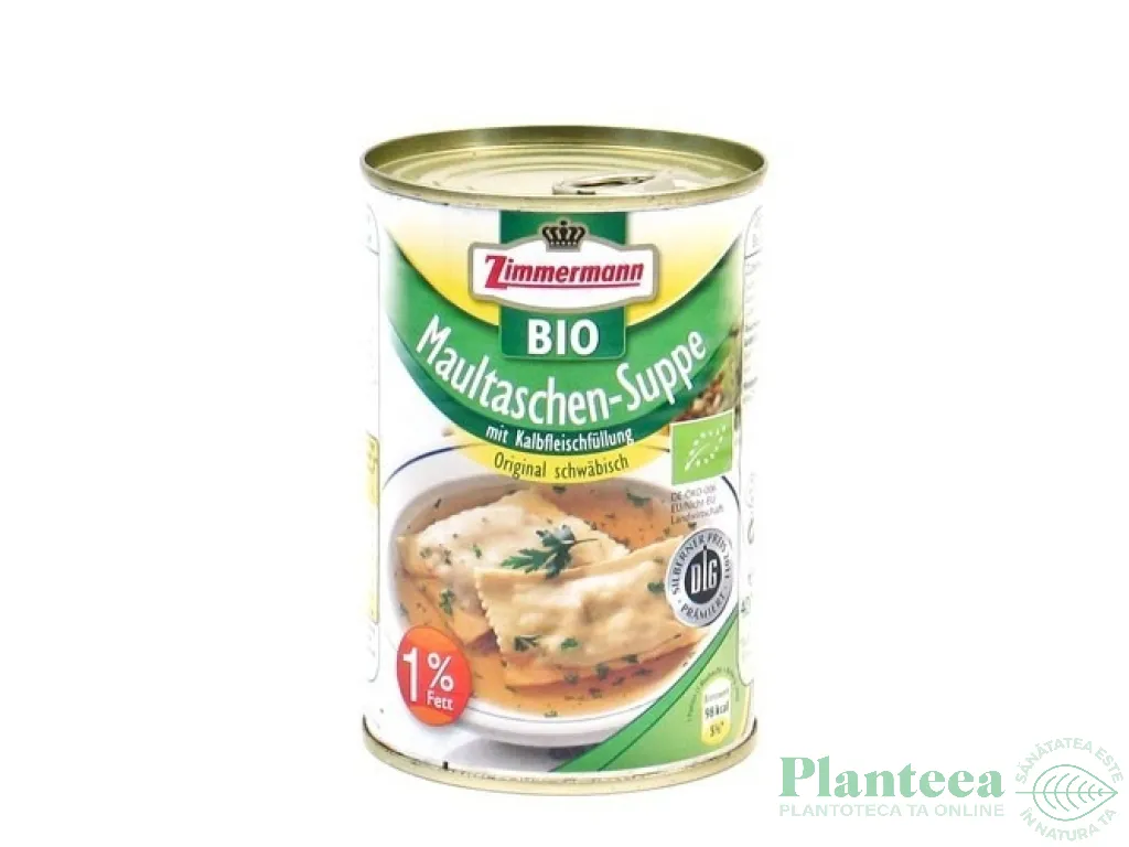 Supa ravioli carne eco 400ml - ZIMMERMANN