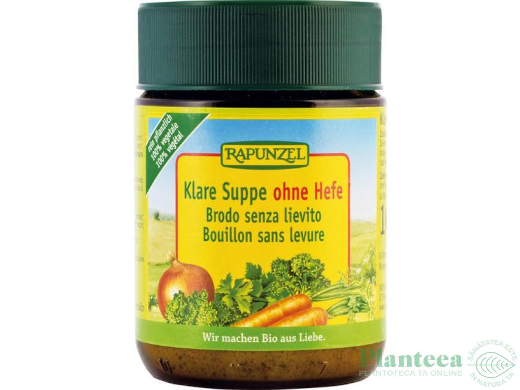 Baza supa clara vegetala fara drojdie eco 160g - RAPUNZEL