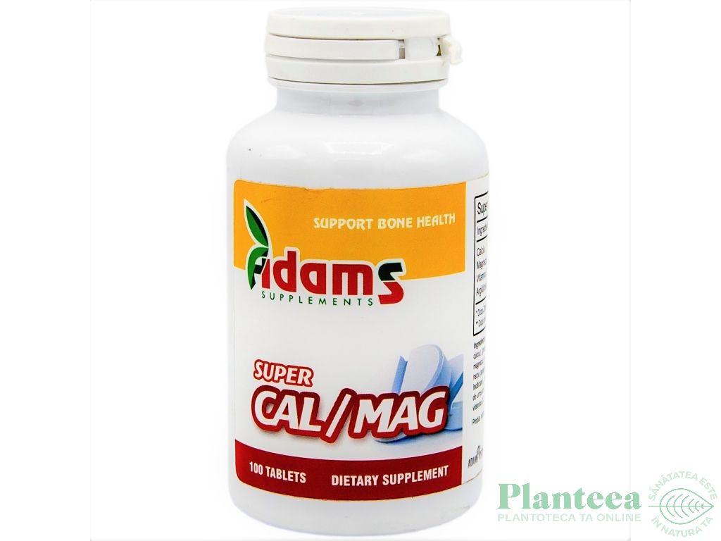 Super Calciu Mg 100cp - ADAMS