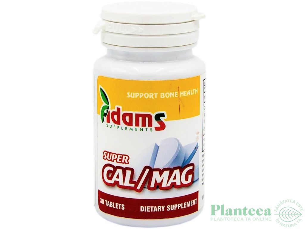 Super Calciu Mg 30cp - ADAMS
