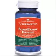 Super enzime digestive 60cps - HERBAGETICA