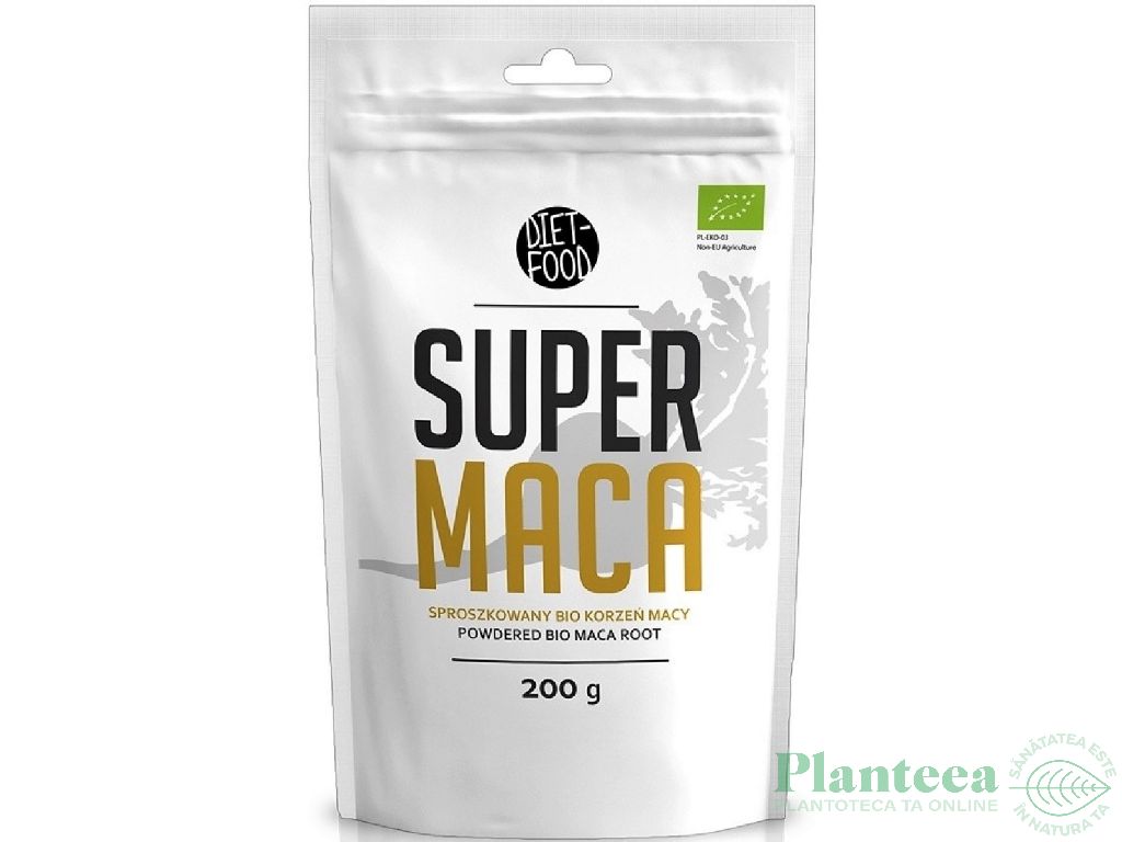 Pulbere maca Super eco 200g - DIET FOOD