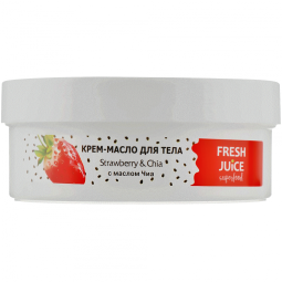 Crema unt corp capsuni chia Superfood 225ml - FRESH JUICE