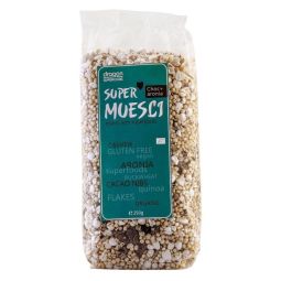 Super musli aronia miez boabe cacao bio 250g - DRAGON SUPERFOODS