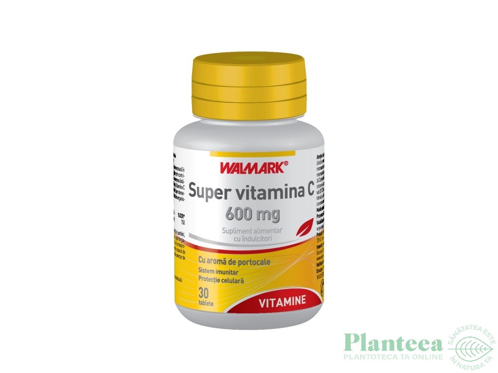 Super vitamina C 600mg 30cp - WALMARK
