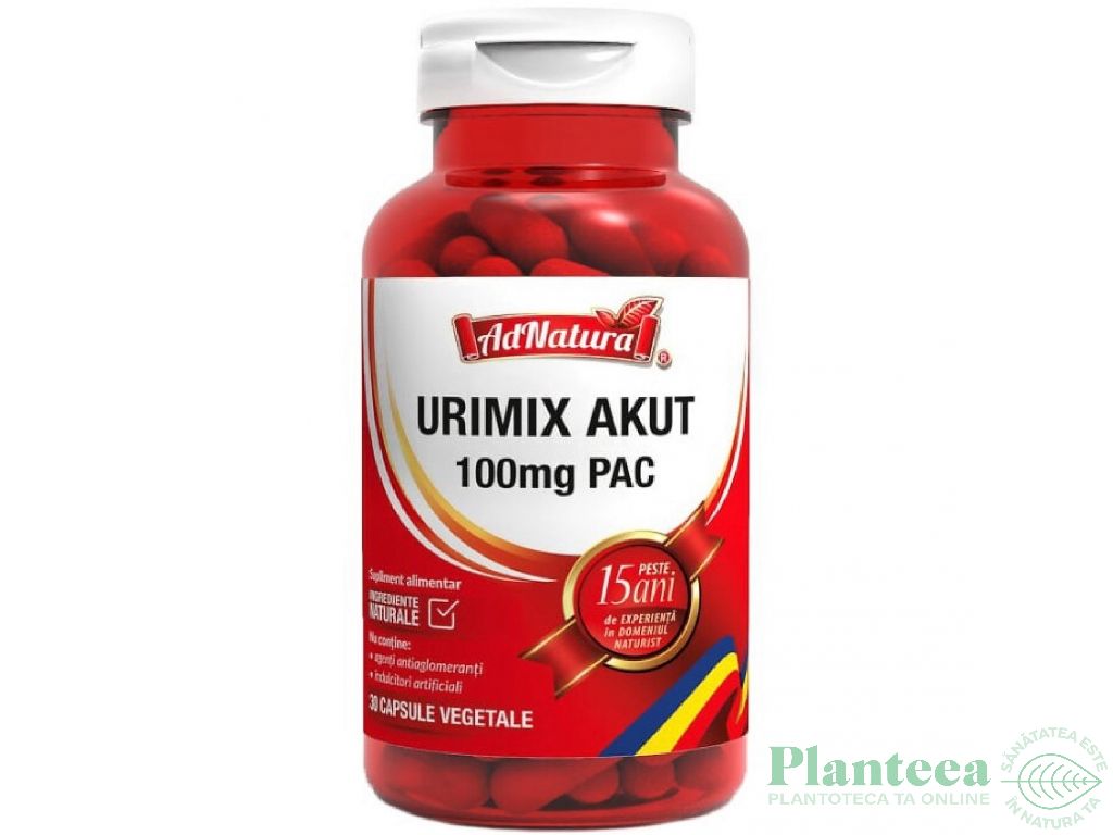 Urimix akut 100mg PAC 30cps - ADNATURA