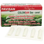 Supozitoare ColonSan Sex cerat 10x1,9g - FAVISAN