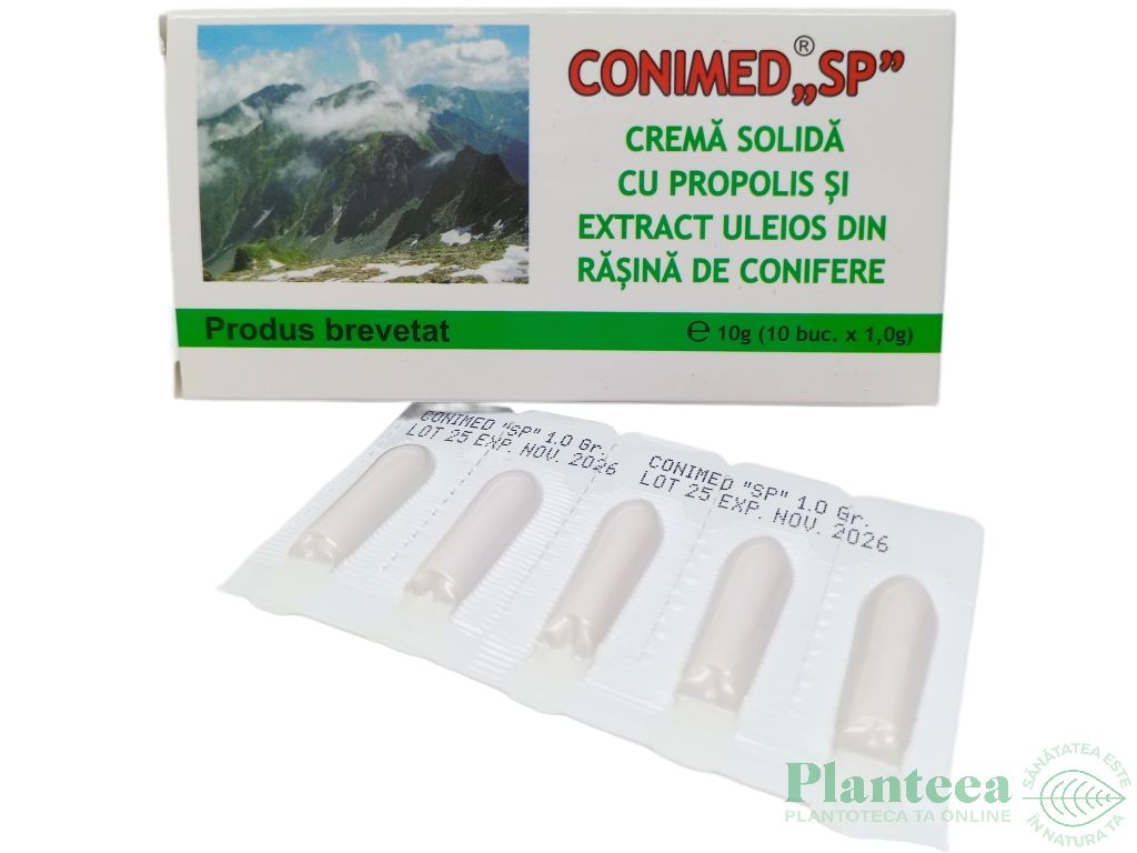 Supozitoare Conimed SP 10x1g - ELZIN PLANT