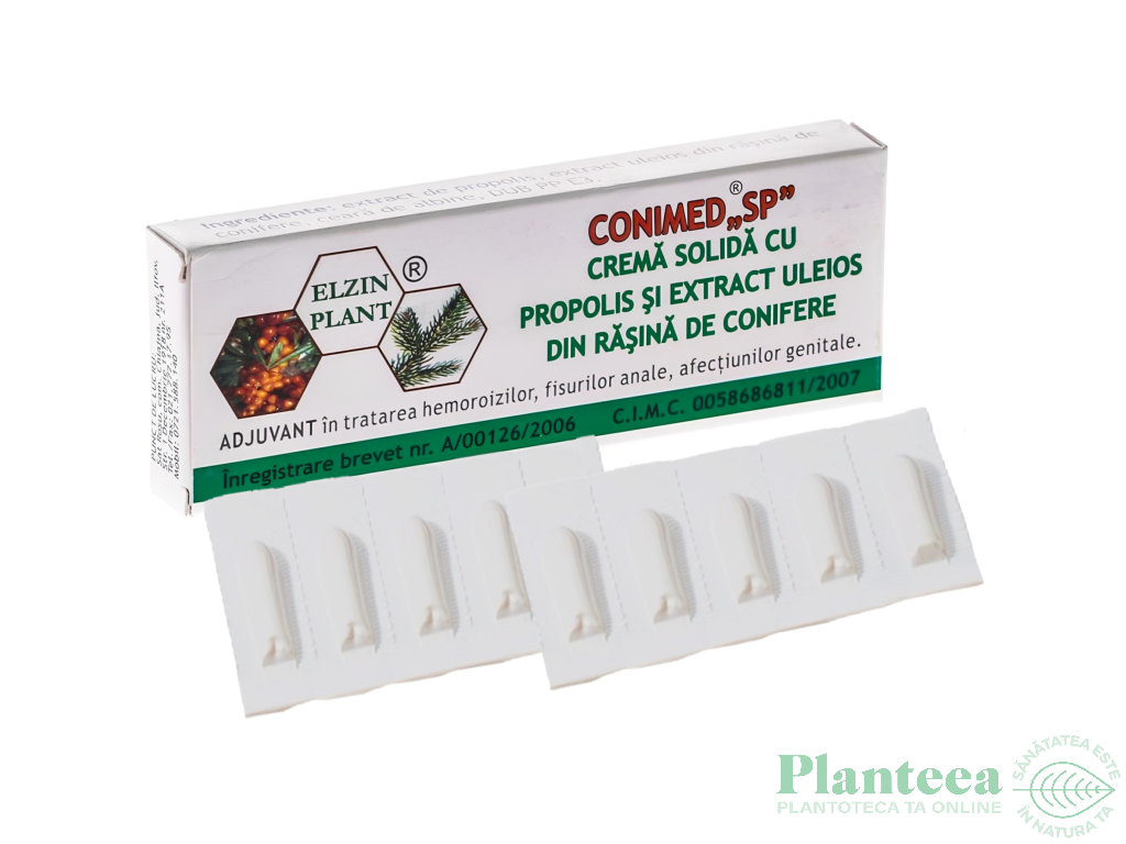 Supozitoare Conimed SP 10x1,5g - ELZIN PLANT