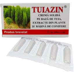 Supozitoare Tuiazin 10x1,5g - ELZIN PLANT