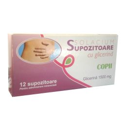 Supozitoare glicerina copii 12b - SOLACIUM PHARMA