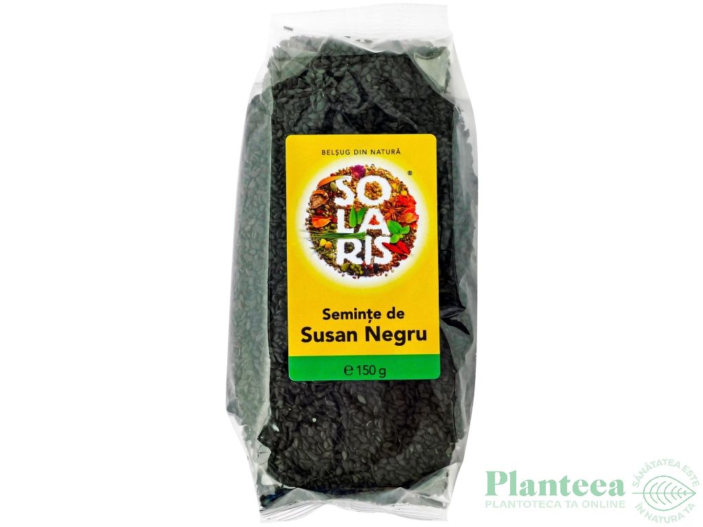 Seminte susan negru 150g - SOLARIS