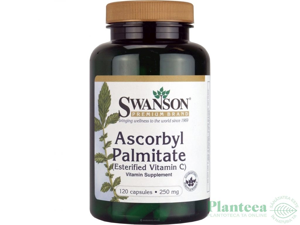 Vitamina C palmitat ascorbil 250mg 120cp - SWANSON