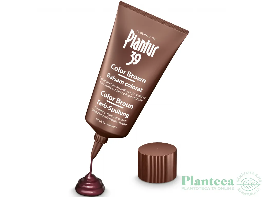 Balsam par color brown Plantur39 150ml - DR WOLFF