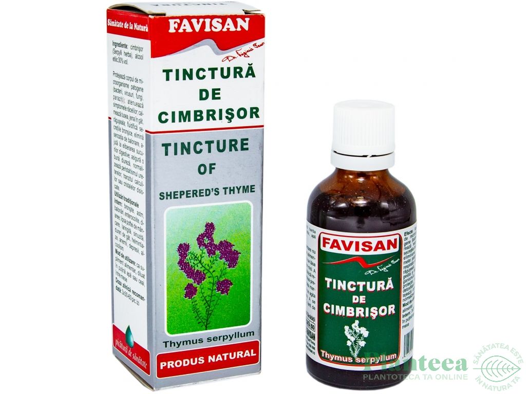 Tinctura cimbrisor 50ml - FAVISAN