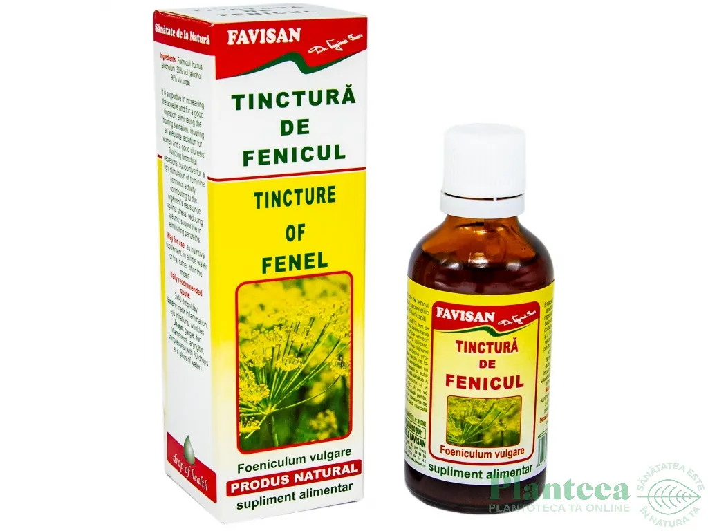 Tinctura fenicul 50ml - FAVISAN