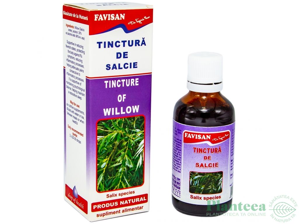 Tinctura salcie 50ml - FAVISAN