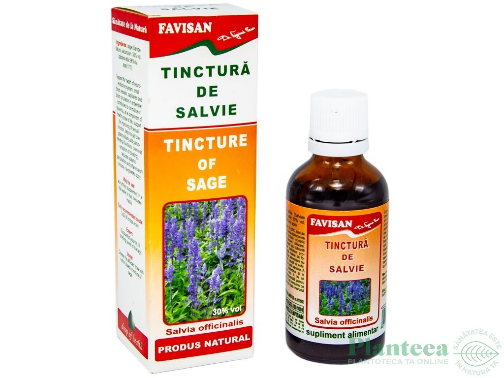 Tinctura salvie 50ml - FAVISAN