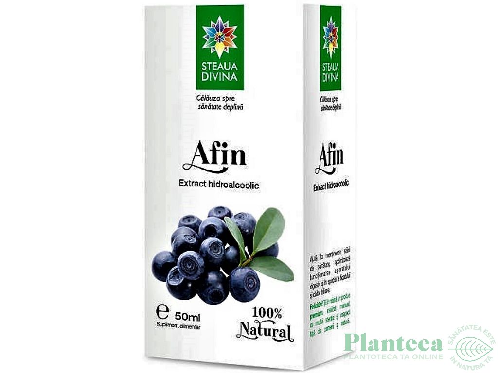 Tinctura afin frunze 50ml - SANTO RAPHAEL