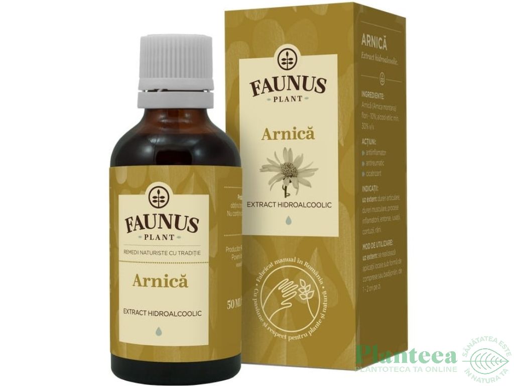 Tinctura arnica 50ml - FAUNUS PLANT