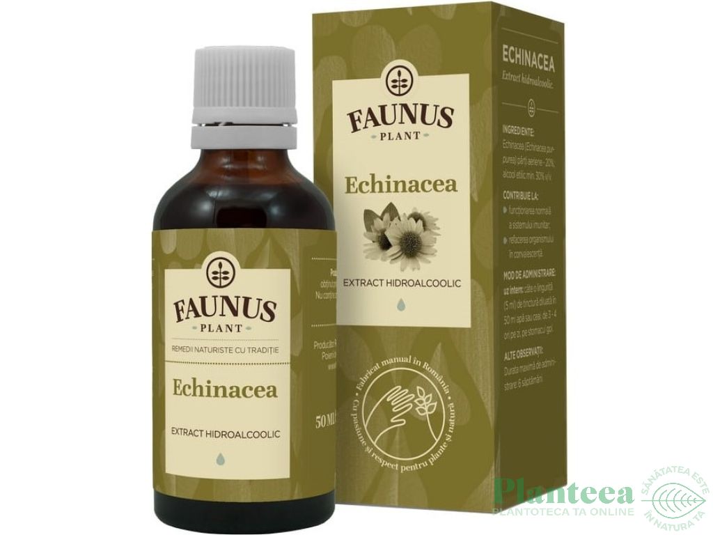 Tinctura echinaceea 50ml - FAUNUS PLANT