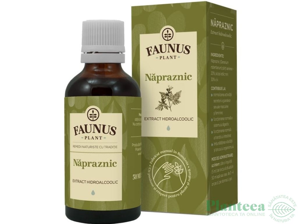 Tinctura napraznic 50ml - FAUNUS PLANT