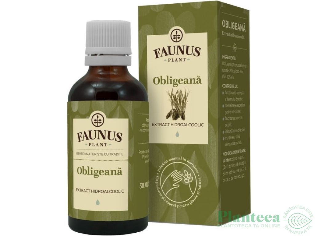 Tinctura obligeana 50ml - FAUNUS PLANT